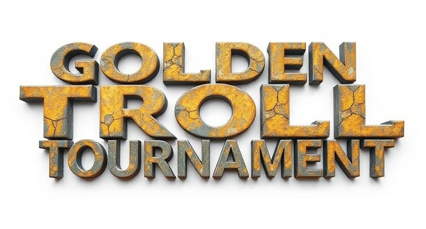 gold troll warcry tournament logo